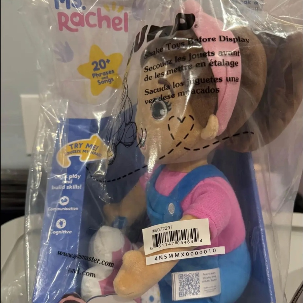 BRAND NEW AUTHENTIC SEALED IN BOX Talking MS. Rachel Doll